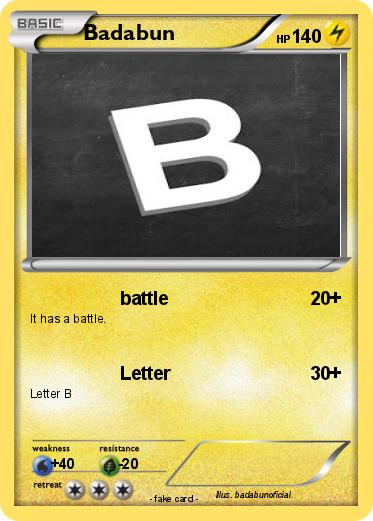 Pokemon Badabun