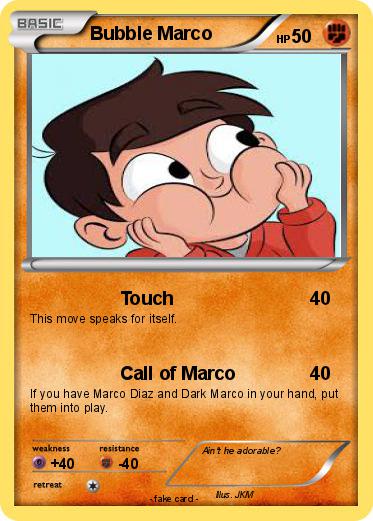 Pokemon Bubble Marco