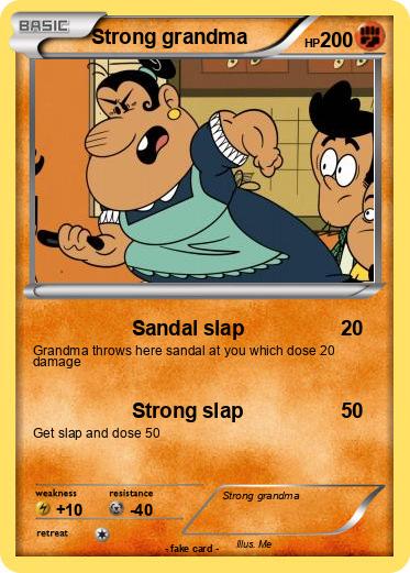 Pokemon Strong grandma
