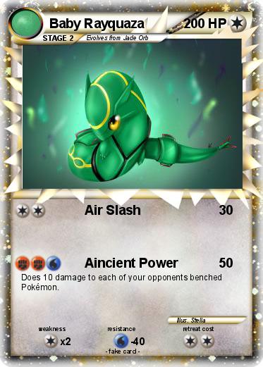 Pokemon Baby Rayquaza