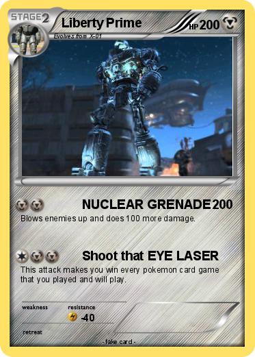 Pokemon Liberty Prime