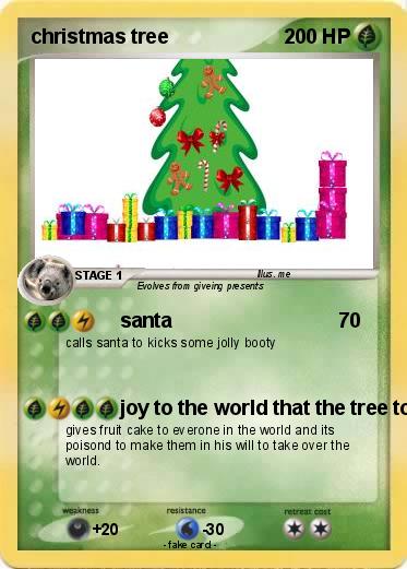 Pokemon christmas tree