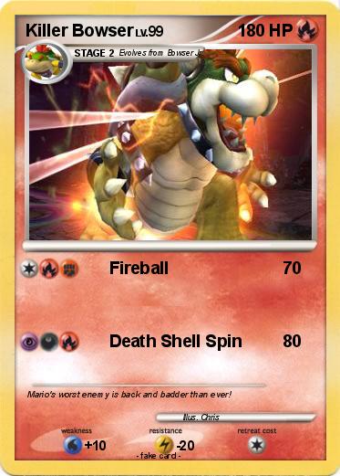 Pokemon Killer Bowser