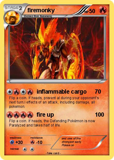 Pokemon firemonky