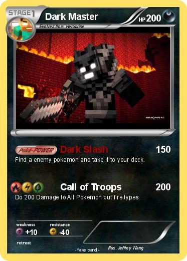 Pokemon Dark Master