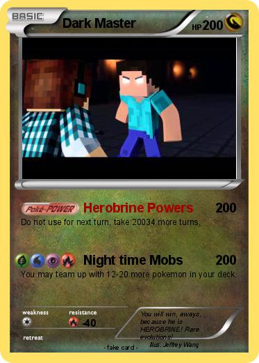 Pokemon Dark Master