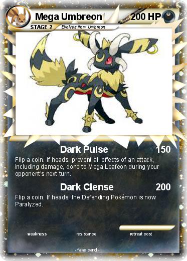 Pokemon Mega Umbreon