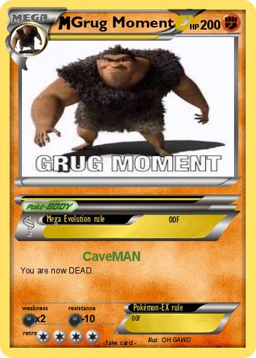 Pokemon Grug Moment