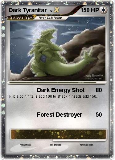 Pokemon Dark Tyranitar