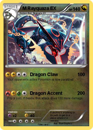 Pokemon M Rayquaza EX 337