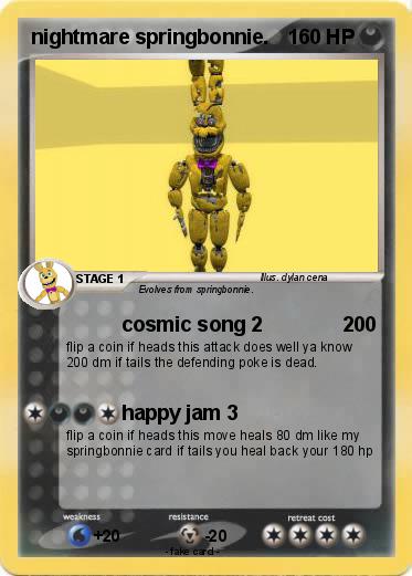 Pokemon nightmare springbonnie.