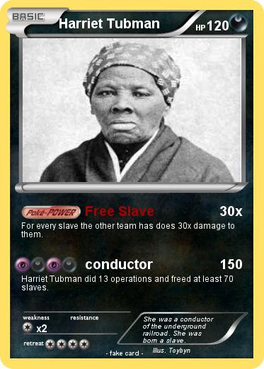 Pokemon Harriet Tubman