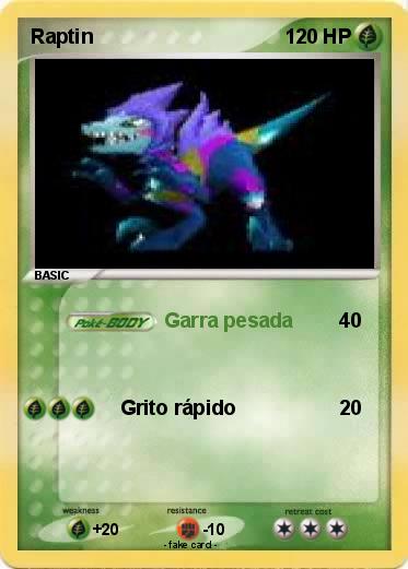 Pokemon Raptin