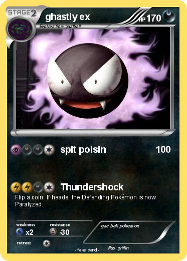 Pokemon ghastly ex