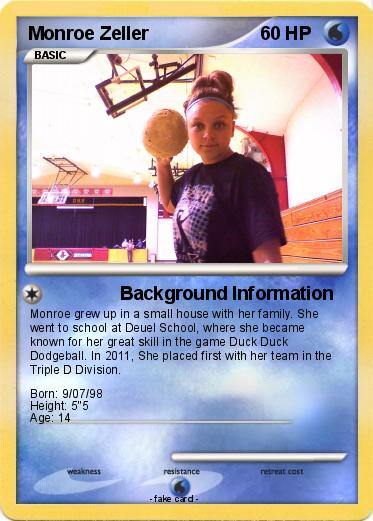 Pokemon Monroe Zeller