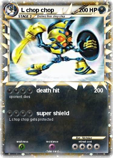 Pokemon L chop chop