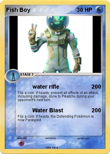 Pokemon Fish Boy