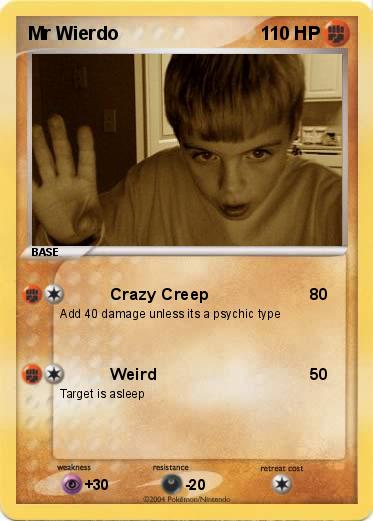 Pokemon Mr Wierdo                                           