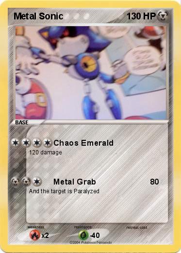 Pokemon Metal Sonic