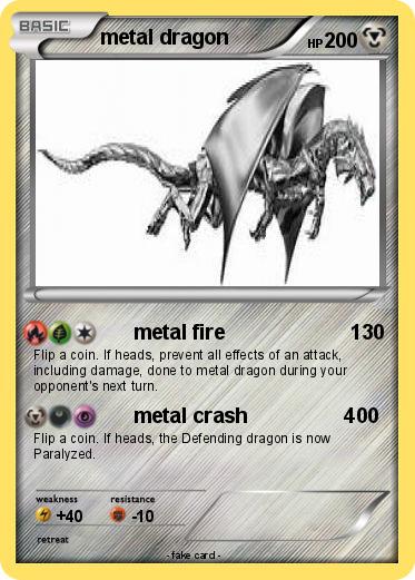 Pokemon metal dragon