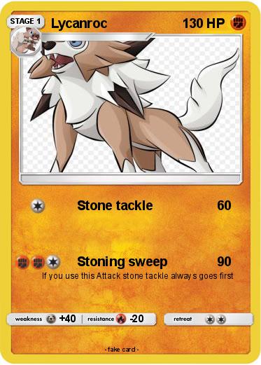 Pokemon Lycanroc