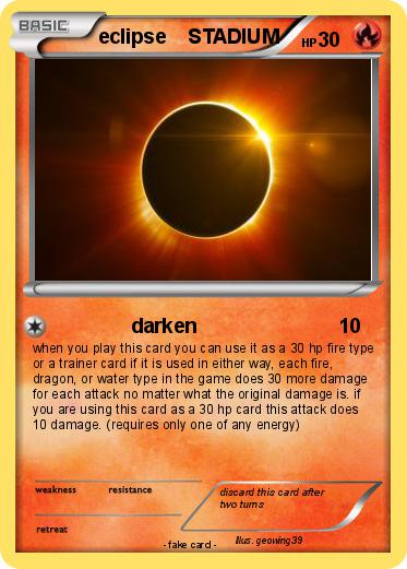 Pokemon eclipse    STADIUM