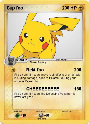 Pokemon Sup foo