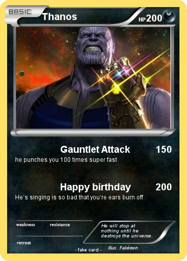 Pokemon Thanos