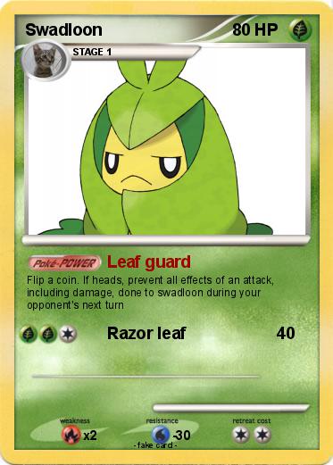 Pokemon Swadloon