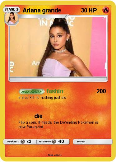 Pokemon Ariana grande