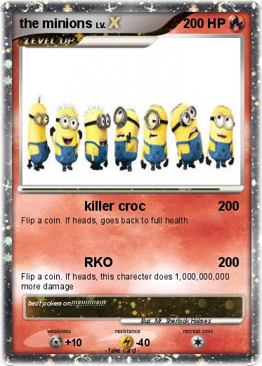 Pokemon the minions