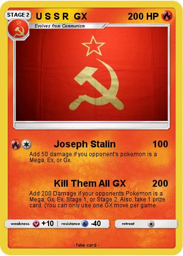 Pokemon U S S R  GX