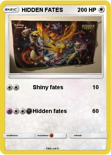 Pokemon HIDDEN FATES