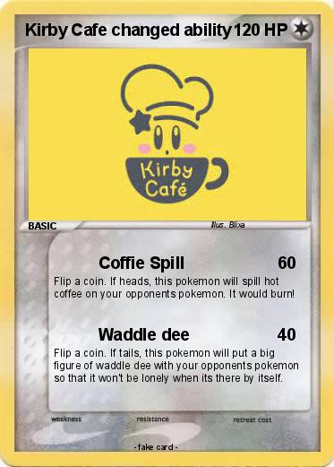 Pokemon Kirby Cafe changed ability