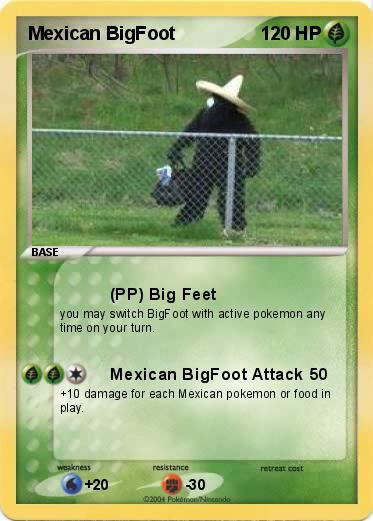 Pokemon Mexican BigFoot