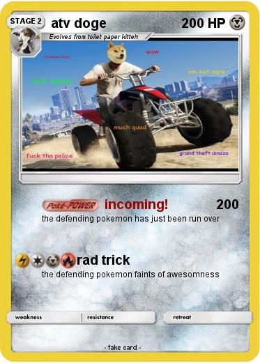 Pokemon atv doge