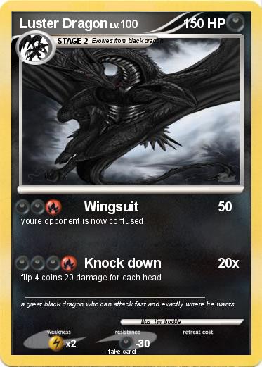 Pokemon Luster Dragon