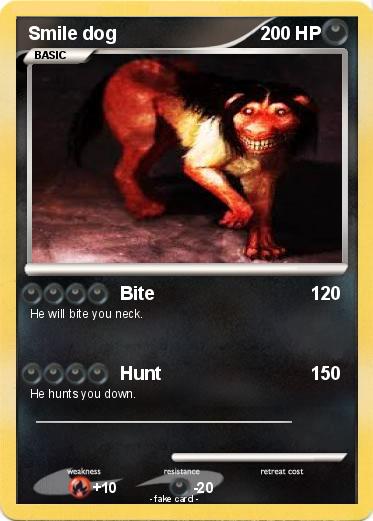 Pokemon Smile dog