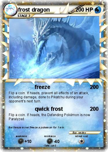 Pokemon frost dragon
