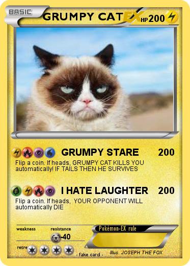 Pokemon GRUMPY CAT