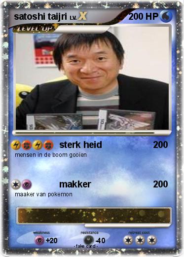 Pokemon satoshi taijri