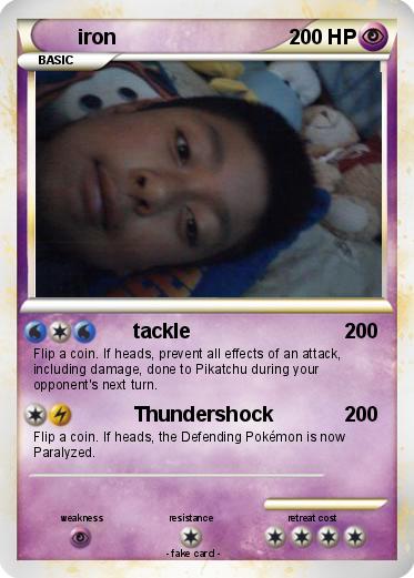 Pokemon iron