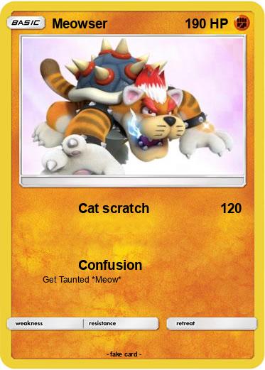 Pokemon Meowser Pokemon Meowser