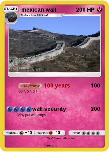 Pokemon mexican wall