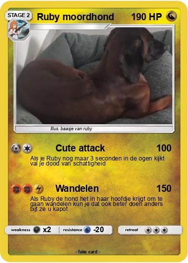 Pokemon Ruby moordhond