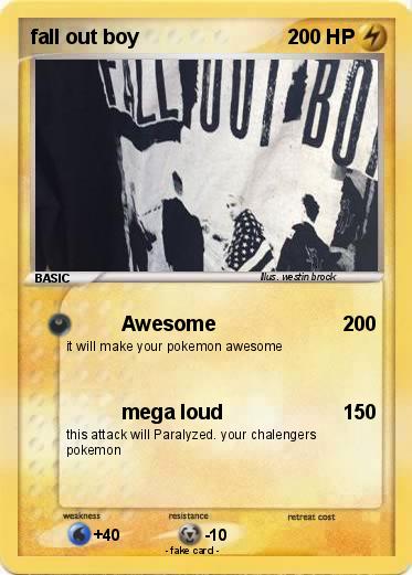 Pokemon fall out boy