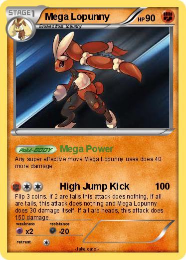 Pokemon Mega Lopunny