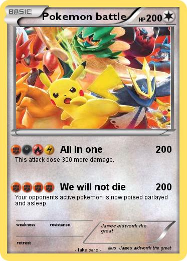 Pokemon Pokemon battle