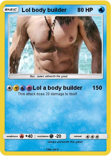 Pokemon Lol body builder