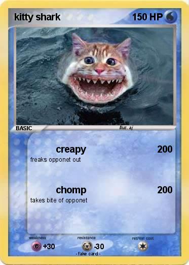 Pokemon kitty shark